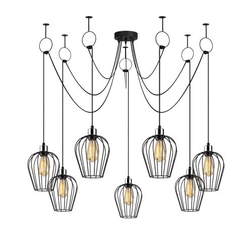 Luster Tel - 6696 Black Chandelier slika 5