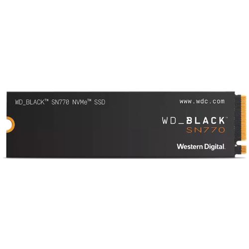 WD 2TB M.2 NVMe Gen4 WDS200T3X0E SN770 Black slika 1