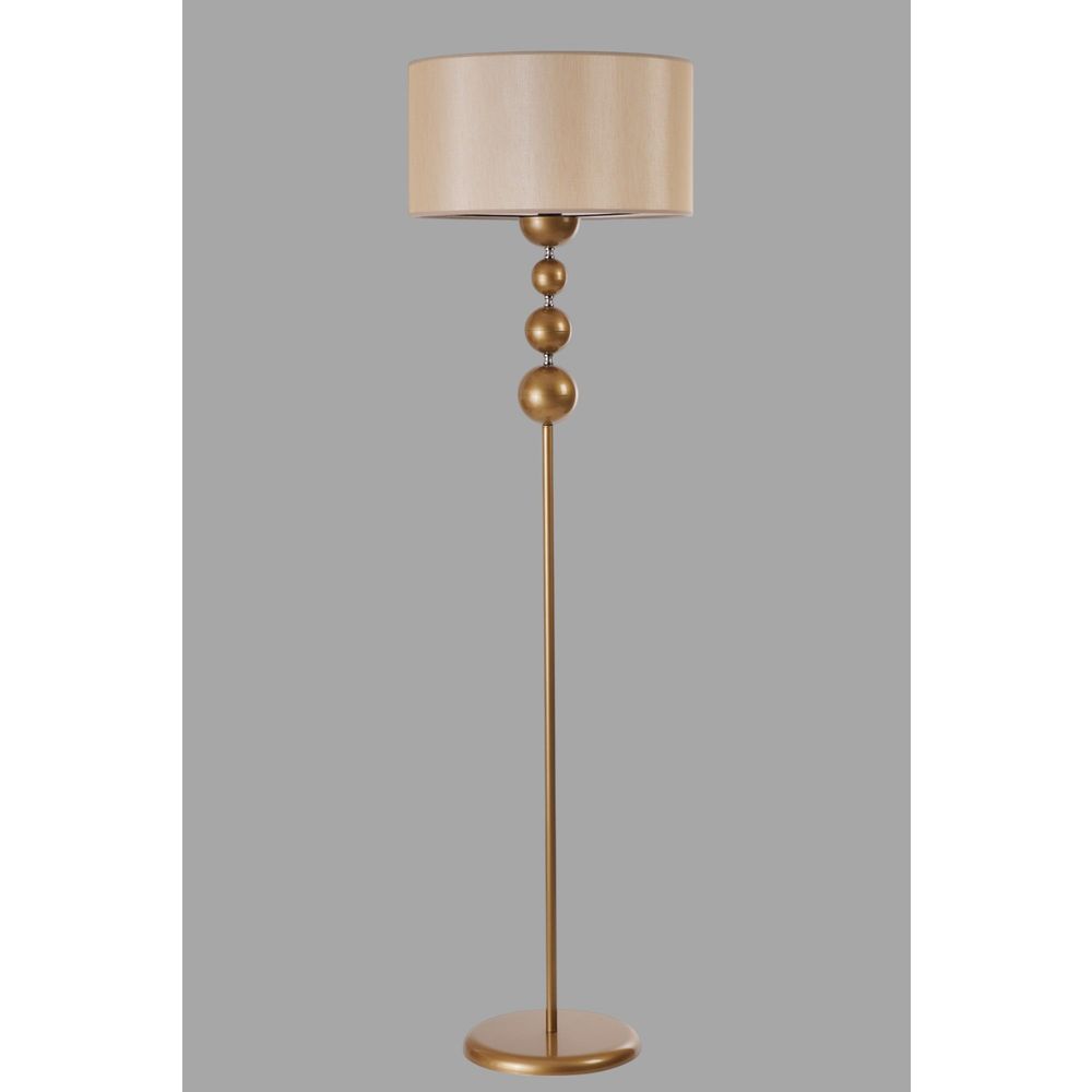 Opviq Podna lampa 252, bež, zlatna slika 2