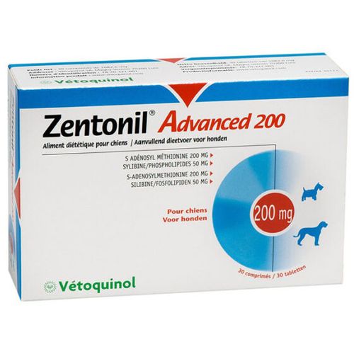 Zentonil Advanced potpora u funkcionisanju jetre kod pasa 100 mg slika 1