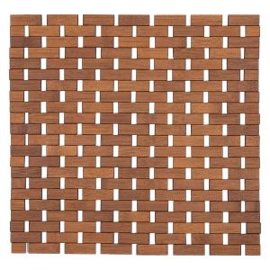 Tendance protuklizna podloga za kupaonu 45x45 cm, smeđa