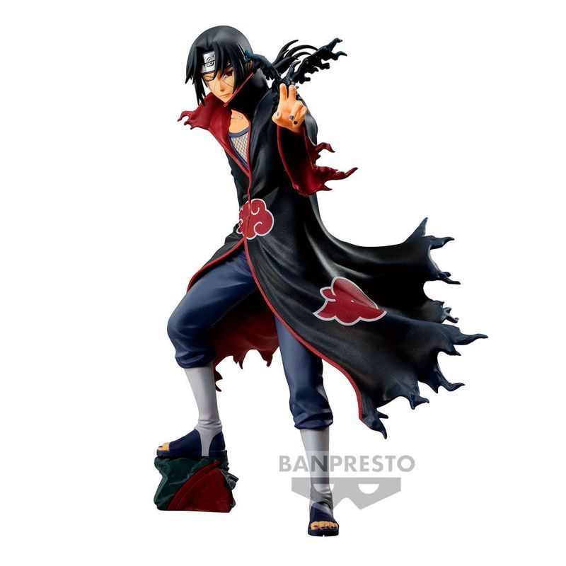 BANPRESTO Naruto Shippuden Banpresto F Colosseum Itachi Uchiha Figura 11cm image