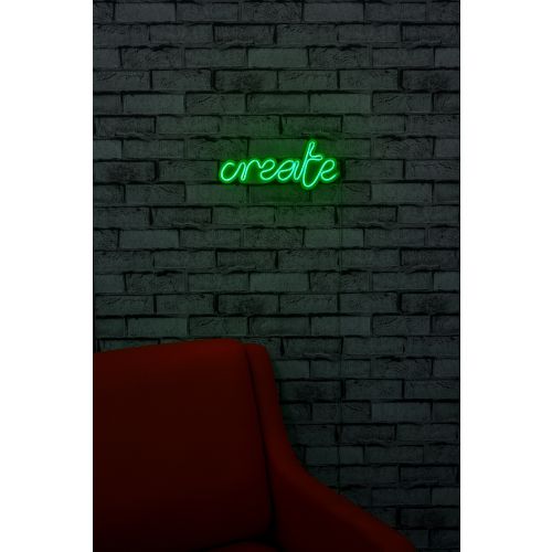 Wallity Ukrasna plastična LED rasvjeta, Create - Green slika 3