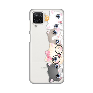 Torbica Silikonska Print Skin za Samsung A125F Galaxy A12 Cats