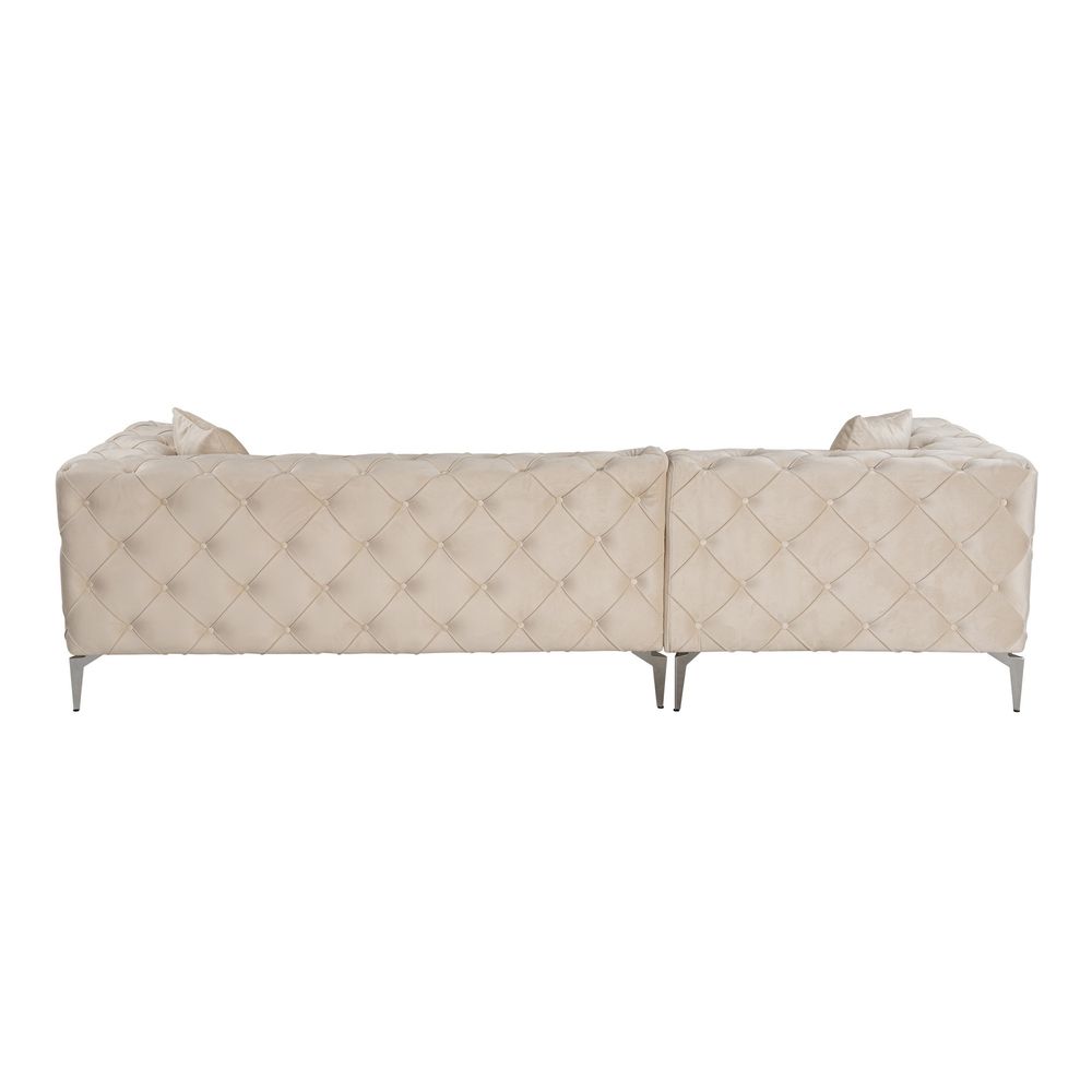 Como Eco Left - Bež Ugaona Sofa slika 5