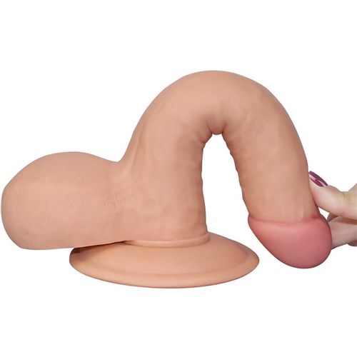 Lovetoy Ultra Soft Dude dildo 7,5" 19cm x 4cm slika 5