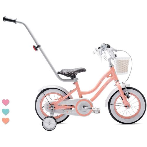 Dječji bicikl 12" Heart Bike boja breskve slika 7