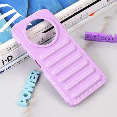 Torbica Color Rib za Xiaomi Redmi A3 lila slika 5