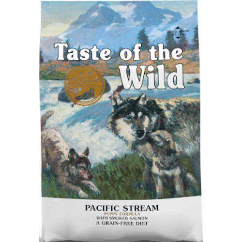 TASTE OF THE WILD Pacific Stream PUPPY, s dimljenim lososom, bez žitarica, 5,6 kg slika 1