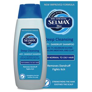 Selmax BLUE šampon protiv prhuti za dubinsko čišćenje 200ml