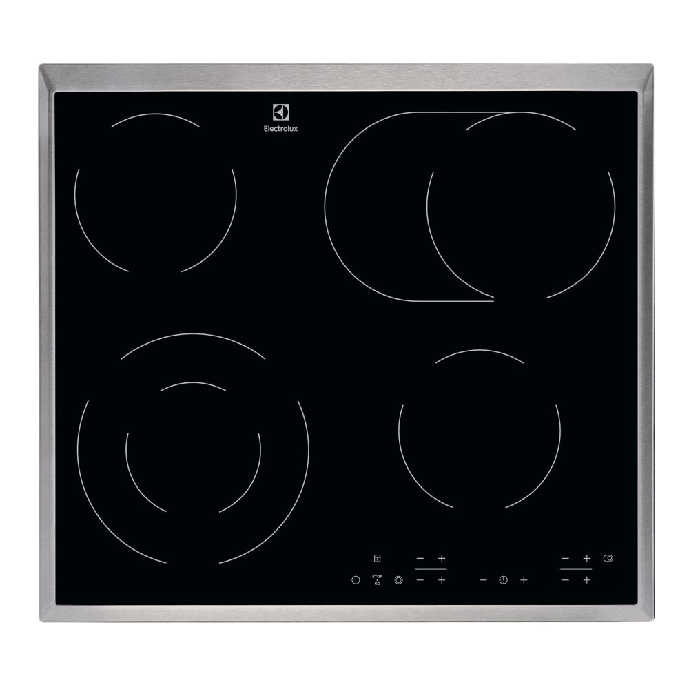 Electrolux Ugradbena ploča EHF6346XOK - Staklokeramička ploča s 4 električna polja slika 1