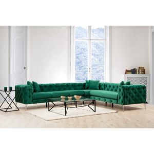 Atelier Del Sofa Kutna garnitura, zelena, Como Left - Green