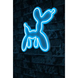 Wallity Ukrasna plastična LED rasvjeta, Balloon Dog - Blue