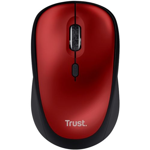 Trust miš wless,silent click,Yvi+,red (24550) slika 2