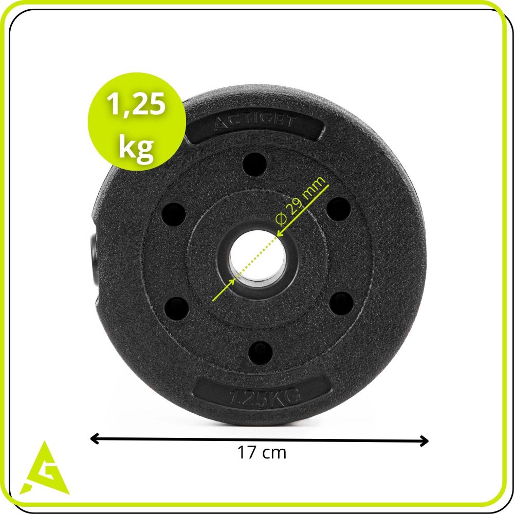 ACT0072 KOMPOZITNO TERET 1,25 KG 29 MM slika 6