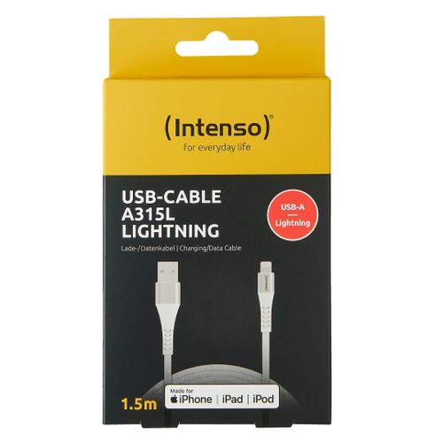 Intenso USB-A na Lightning kabel A315L, 1.5M slika 3