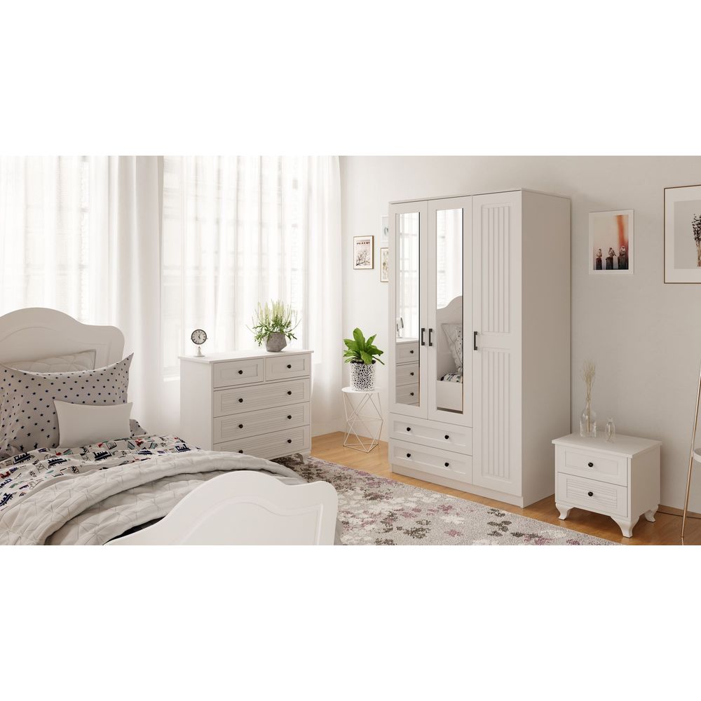 Ormar Rb-073 u Mat Bijeloj Boji slika 4