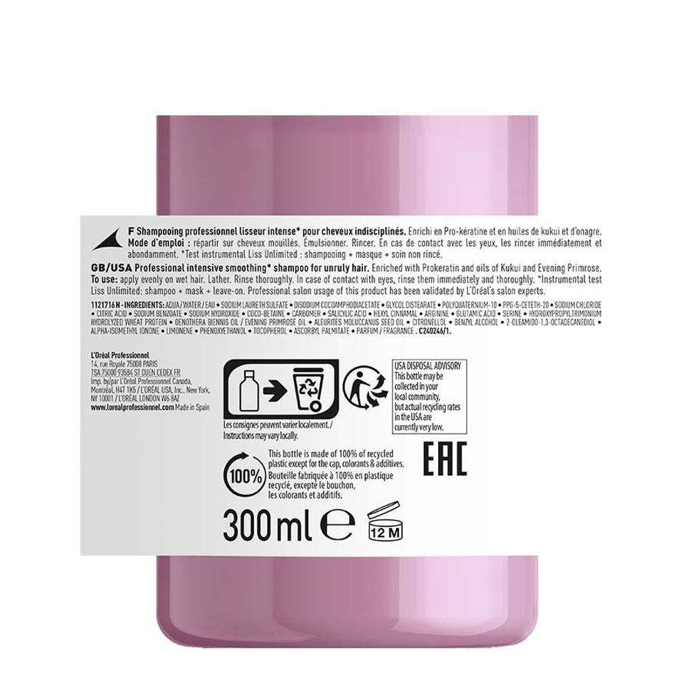 L'Oreal Professionnel Šampon za neposlušnu kosu Liss Unlimited - 300 ml slika 4