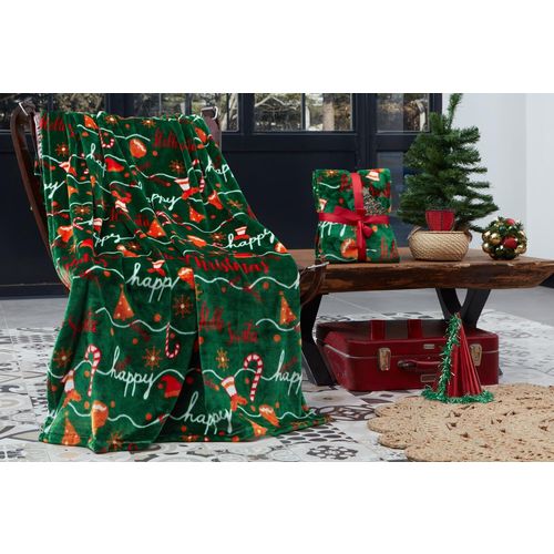 Colourful Cotton Deka Holly Santa slika 1