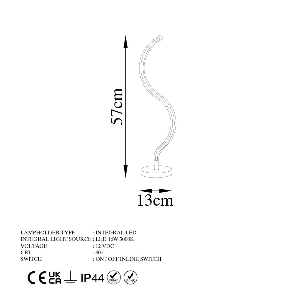 Yılan - 13277 Zlatna Stočna Lampa slika 8