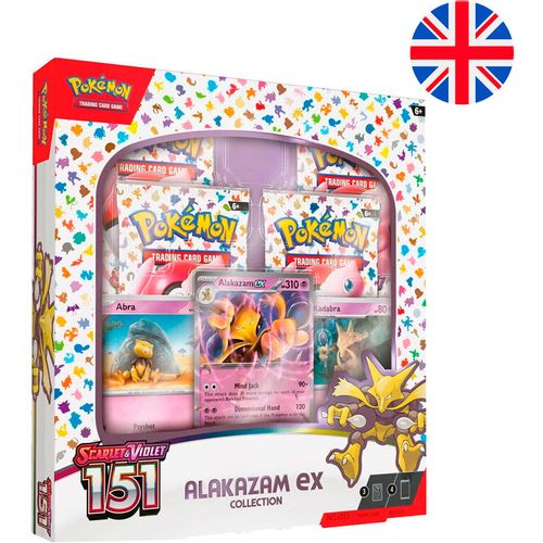 English Pokemon Alakazam blister cards trading slika 1