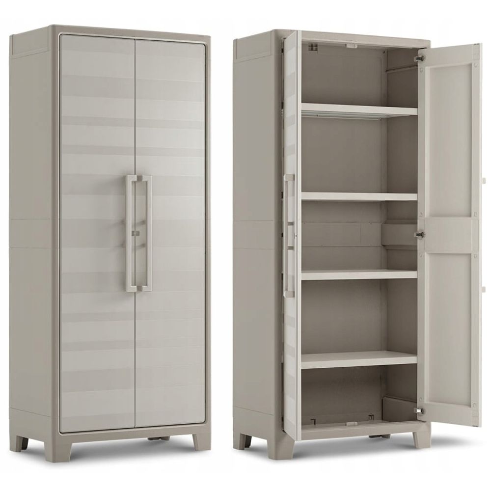 Keter ormar Gulliver high 80x44x182cm PVC bež slika 2