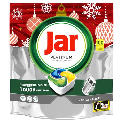 Jar Platinum All in One Lemon Xmass, 100 kapsula slika 1