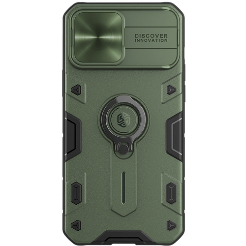 Torbica Nillkin CamShield Armor za iPhone 13 Pro Max 6.7 zelena slika 1
