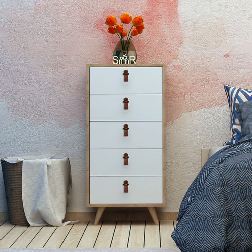 Hanah Home Frenzu Oak White Dresser slika 2