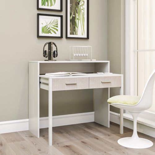 Hanah Home My Desk White Study Desk slika 1