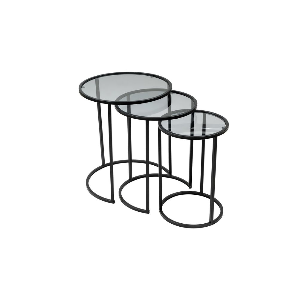 Alya - Crni Nesting Sto (3 Komada) slika 4