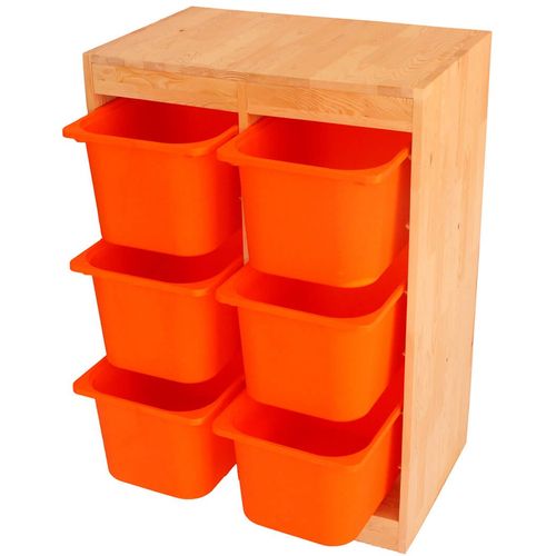 Woody Fashion Ormarić višenamjenski Oak Organizer - Vertical slika 4