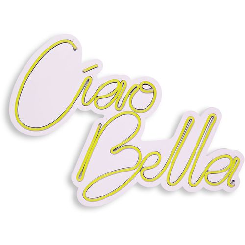 Wallity Ciao Bella - Žuta dekorativna plastična LED rasveta slika 4
