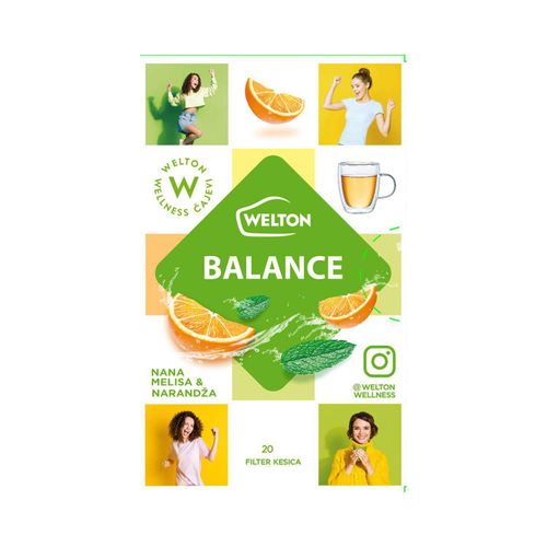 Welton čaj  Balance 24g slika 1