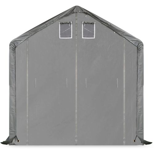 Skladišni šator od PVC-a 3 x 6 m sivi slika 8