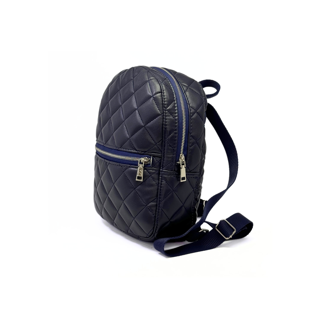 ILEA Ženski ruksak Topstitch, Teget plavi slika 2