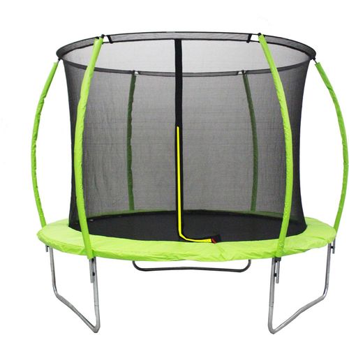 Trampolin Legoni Space sa zaštitnom mrežom, 366 cm, zeleni slika 1