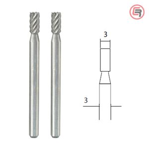 Proxxon Štift Za Glodanje 3,0 mm Cilindrični / 2 kom - 28722