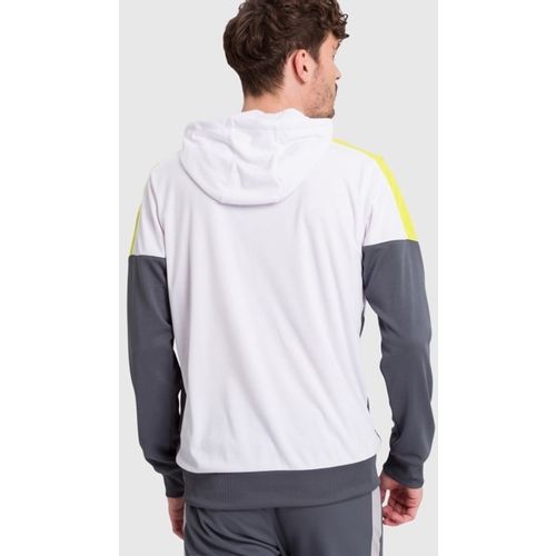 Hoodie Erima Squad White/Slate Grey/Bio Lime slika 4