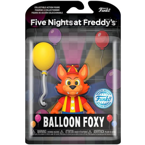 Action figure Five Night at Freddys Balloon Foxy Exclusive 12,5cm slika 1