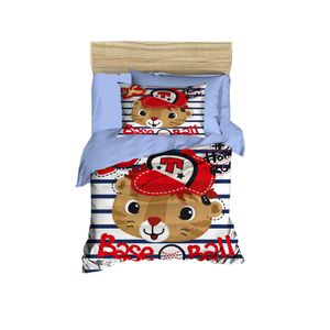 PH145 Blue
White
Red Baby Quilt Cover Set