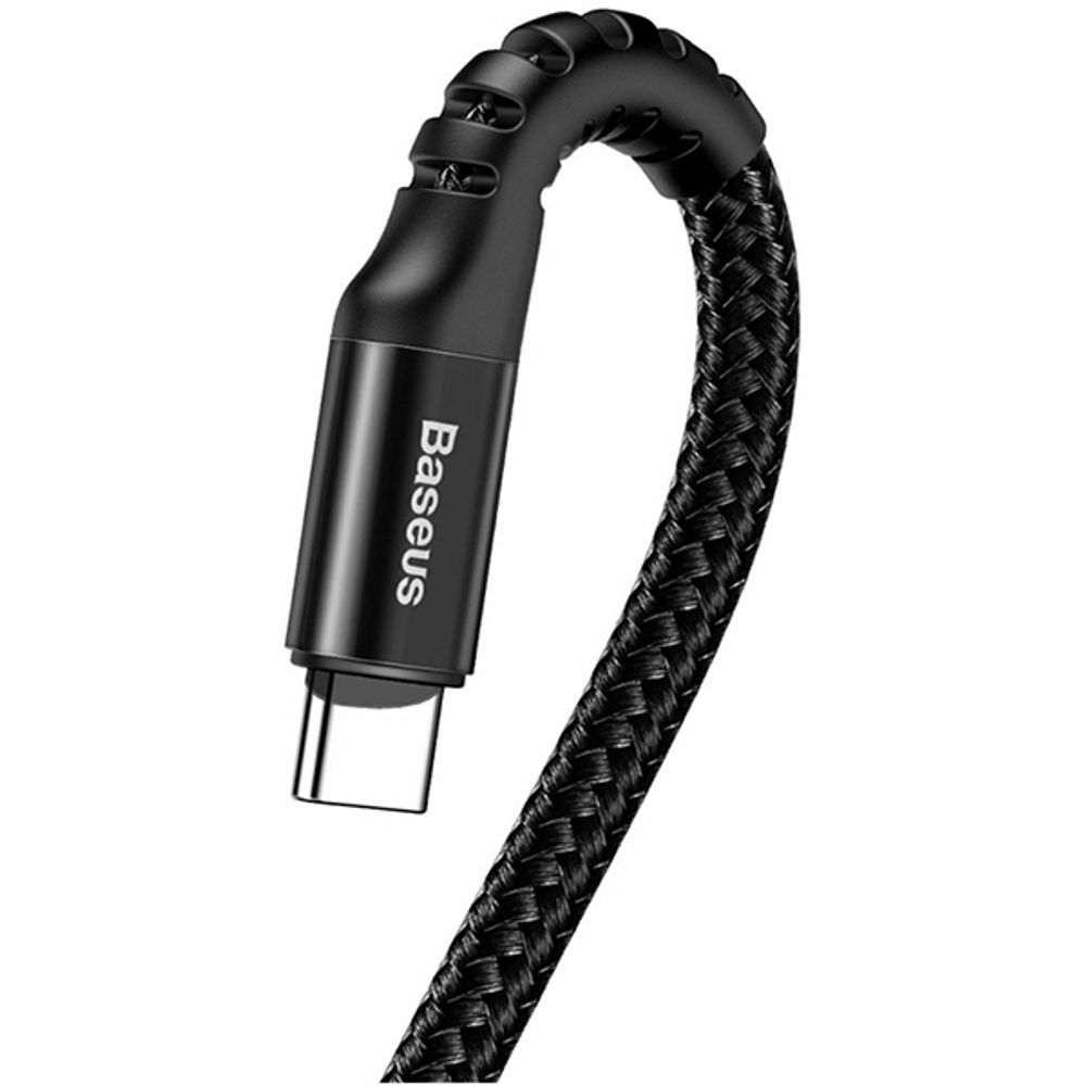 Kabel BASEUS Fish Eye USB Type-C / 2A, 1m (crni) slika 3
