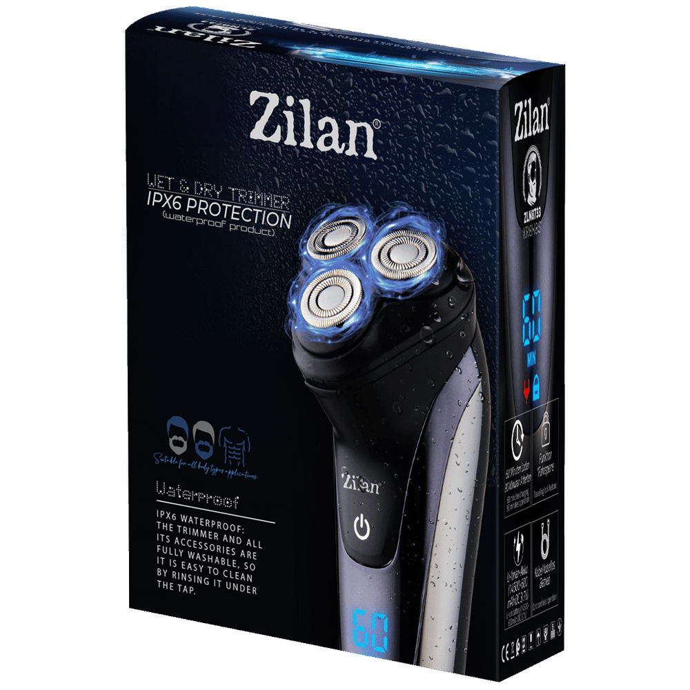 Zilan Aparat za brijanje, IPx6 - ZLN8733 Kronos slika 5