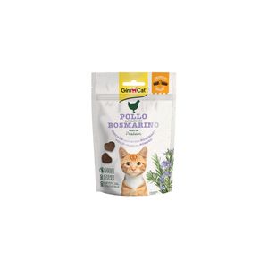 GimCat Poslastica za mačke Crunchy Snacks Piletina obogaćena ružmarinom, 50 g