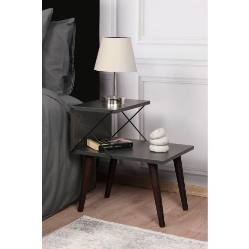 Cross - Anthracite Anthracite Nightstand slika 1