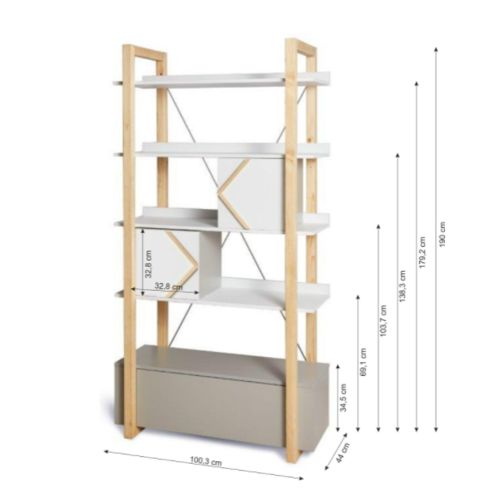 Bellamy Pinette regal za knjige slika 11