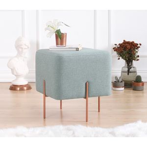 Copper 54 - Sea Green Sea Green Pouffe