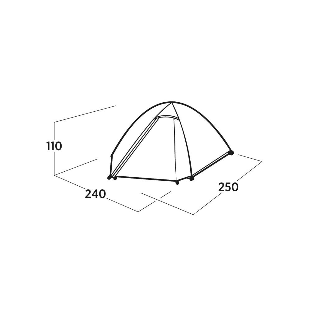 Easy Camp Šator za dvije osobe Rondane 2 slika 6