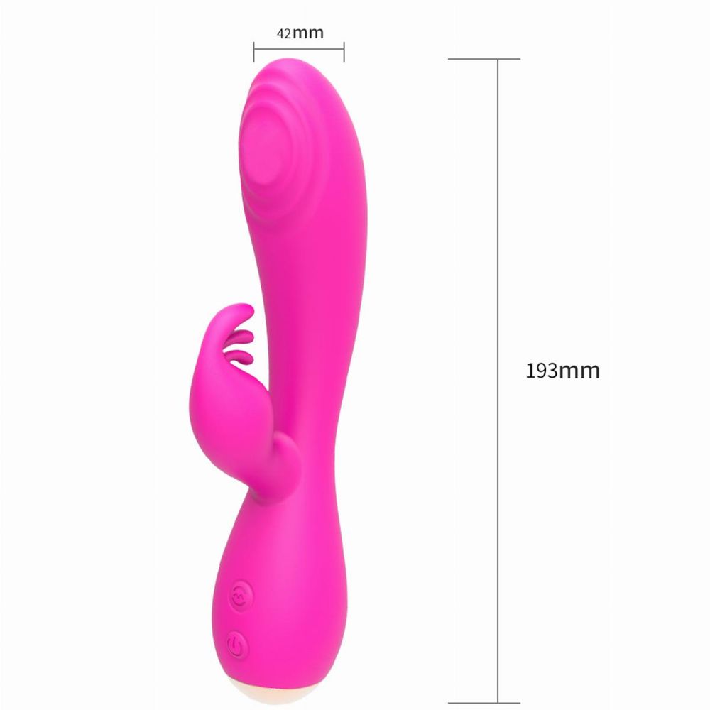 Rabbit vibrator Nalone Magic Stick, ružičasti slika 2