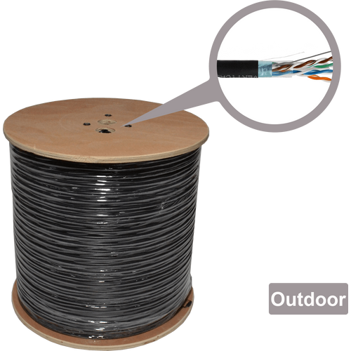 Connect XL Mrežni FTP kabl, CAT5e, Outdoor, 305 met - CAT5-FTP-CCA Outdoor slika 1